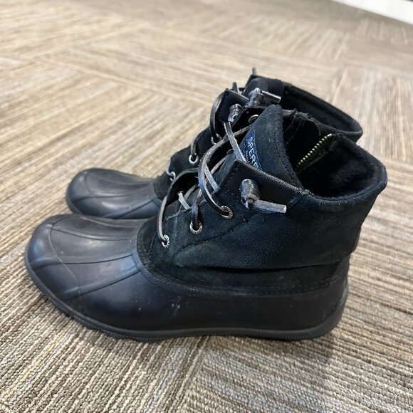 Sperry winter ankle zip boots, sz 8.5 (fits like a 9.5) - Picture 1 of 4